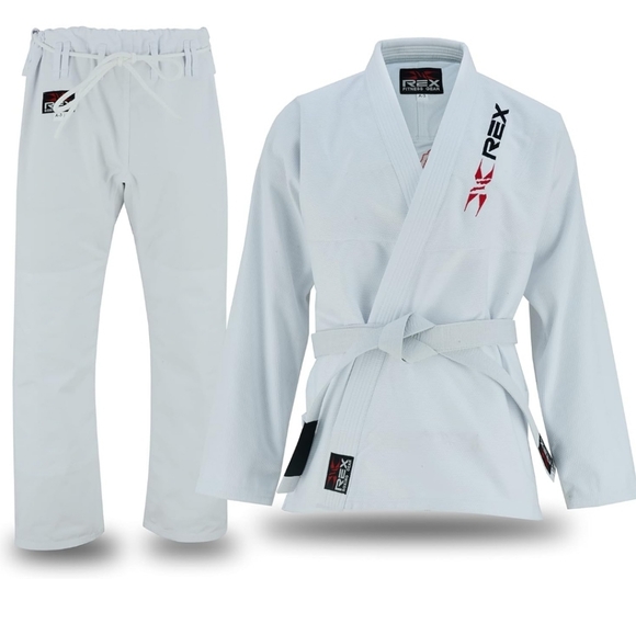 Rex Double Weave BJJ Gi Kimono, 100% cotton Preshrunk, Jiu Jitsu  Uniform K2 - Picture 1 of 5